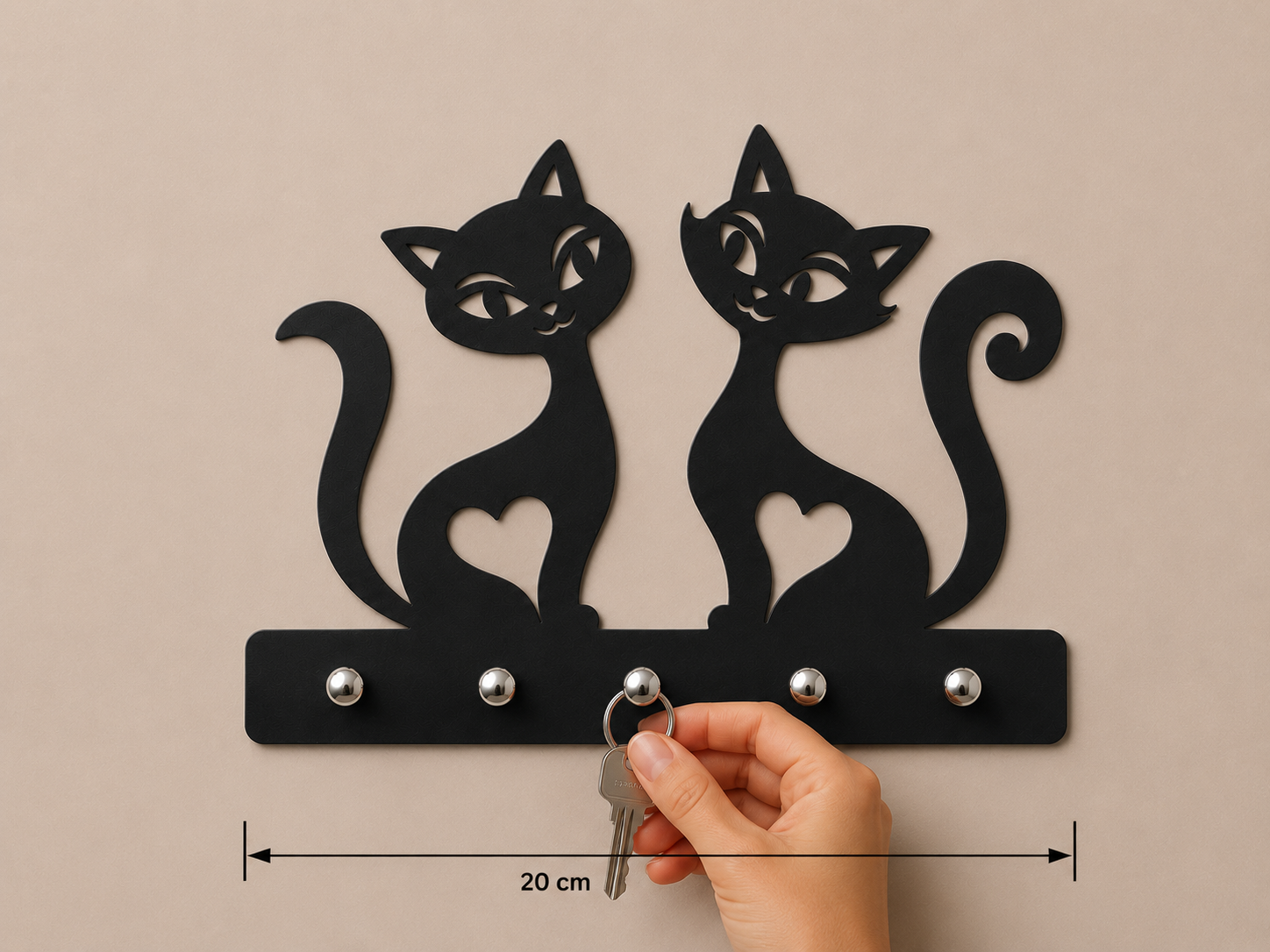 Porta Chave Gato (Cópia)